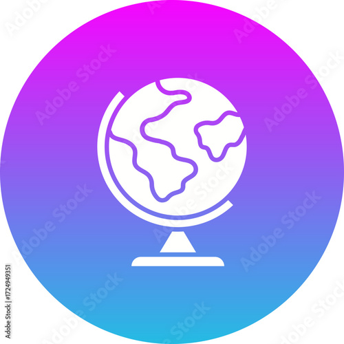 Globe Stand Icon