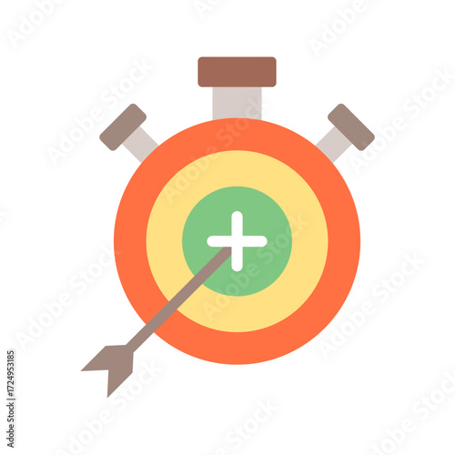 Future Goals icon vector image. Suitable for mobile apps, web apps and print media.