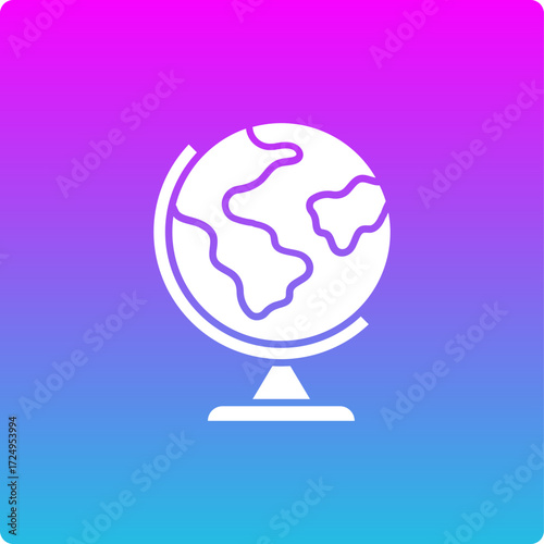 Globe Stand Icon