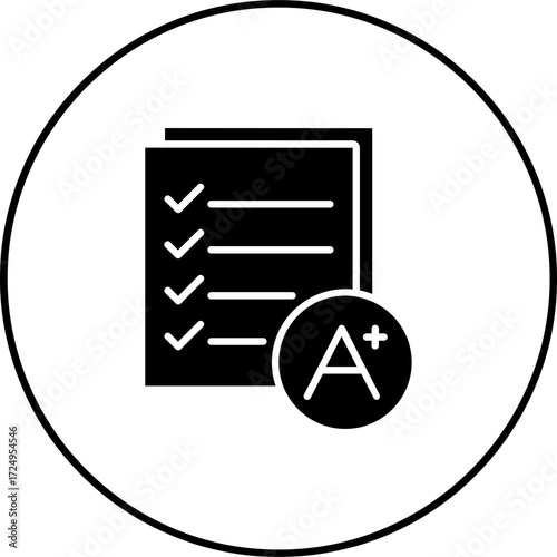 Report Card Icon