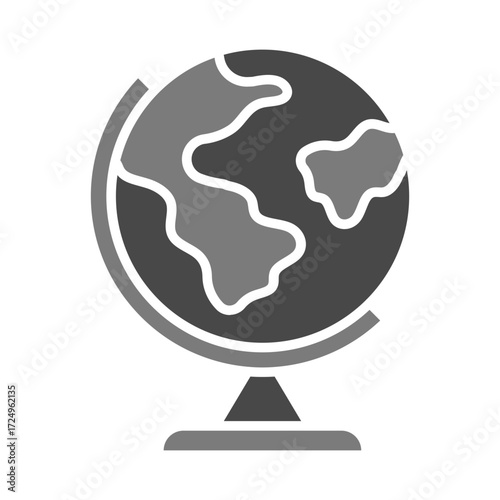 Globe Stand Icon