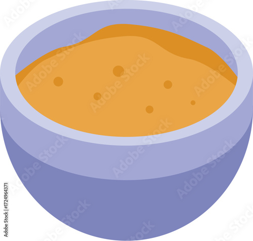 Mustard paste in a bowl, ready to be used as a condiment or ingredient