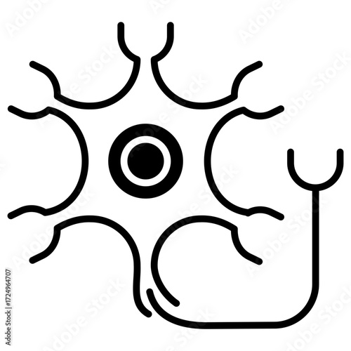 Neuron Glyph Icon