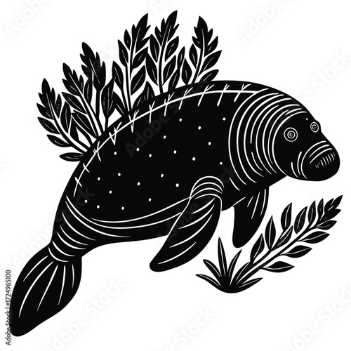 fish on a hook