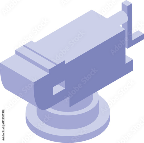 Bench vise gripping metal, ideal for construction, diy, and metalworking projects, ensuring stability and precision
