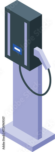 Electric vehicle charging station promoting eco friendly transportation solutions for a greener future