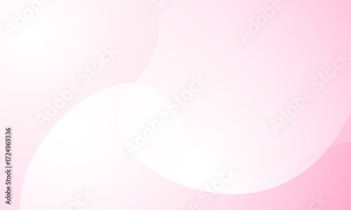 Pastel Pink Glass Glow Shapes background eps10