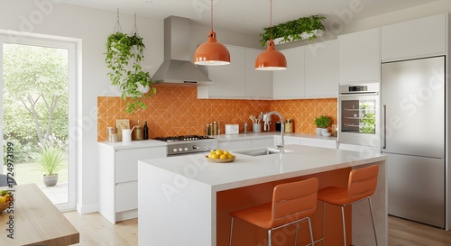Modern kitchen interior design