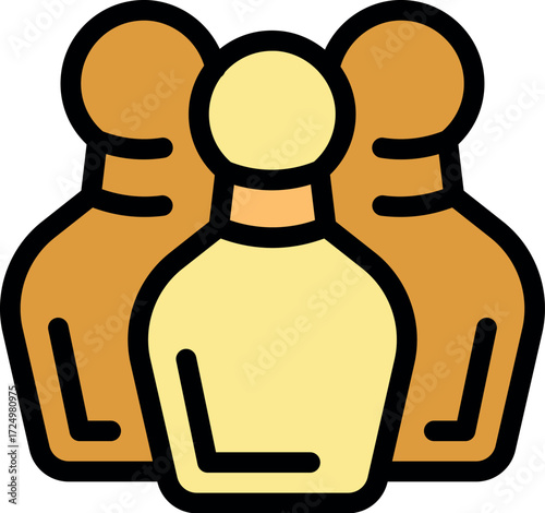 Three bowling pins standing upright, ready for a bowler to aim, roll the ball, and try to knock them down for a strike