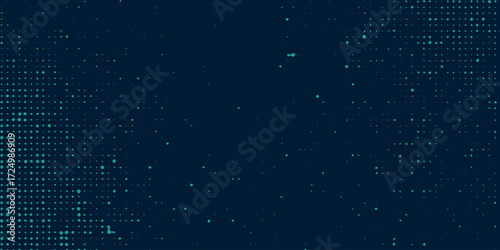 Modern abstract background with shiny digital dots. Modern technology concept for websites, covers, banners, presentations, and flyers.