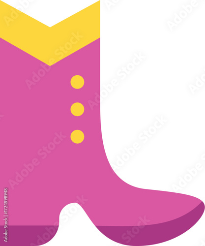pink boot svgrepo com