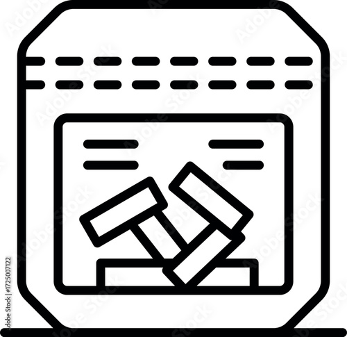 Secure digital memory card displaying the hammer and sickle communist symbol, representing data storage related to communism, ideology, or historical data