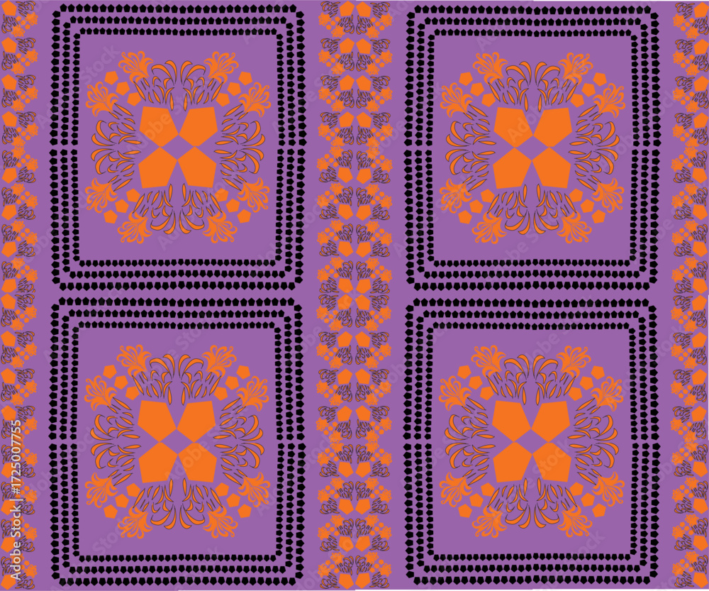 Obraz premium seamless floral pattern