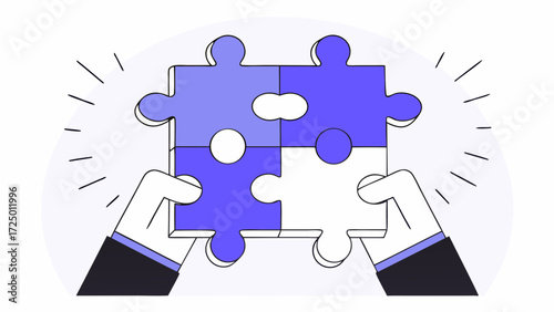 cartoon rendering partnership puzzle of metaphor business concept symbol jigsaw isolated cooperation team 3d creative design teamwork icon pieces 3d 23810834 1