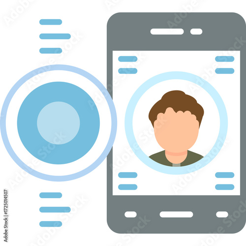 Videocall Icon Vector Element
