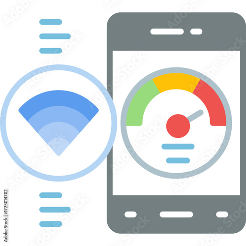 Speed Icon Vector Element