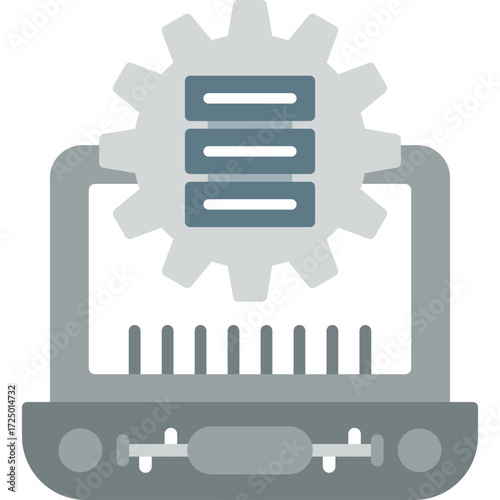 Local Area Network Icon Vector Element