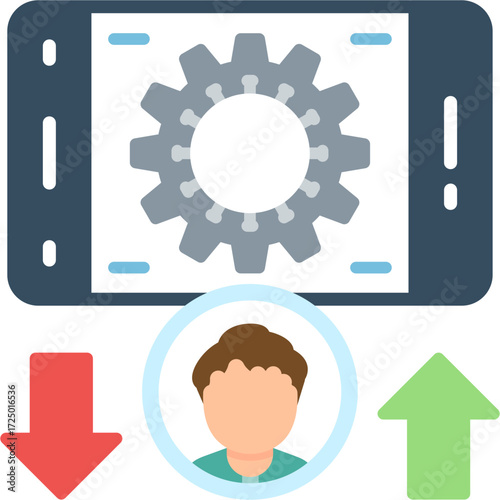 Candidate Icon Vector Element
