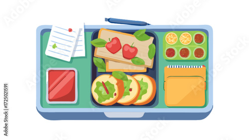 Healthy school lunch box ideas with sandwich fruit and snacks for kids and adults back to school lunchbox