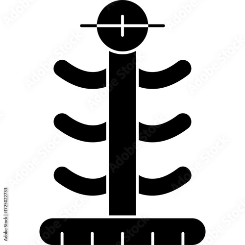 Coat Stand Icon Vector Element