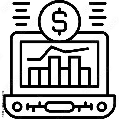 Analytics Icon Vector Element
