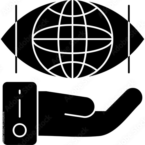Worldwide Icon Vector Element