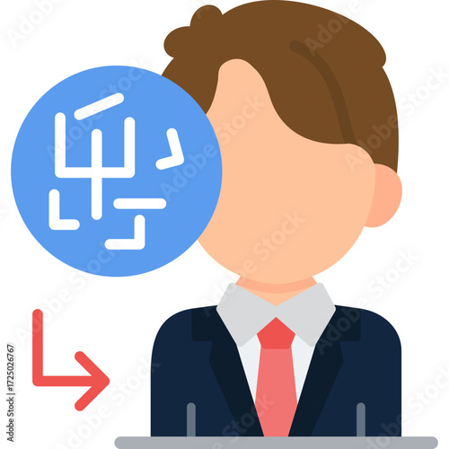 Radar Icon Vector Element