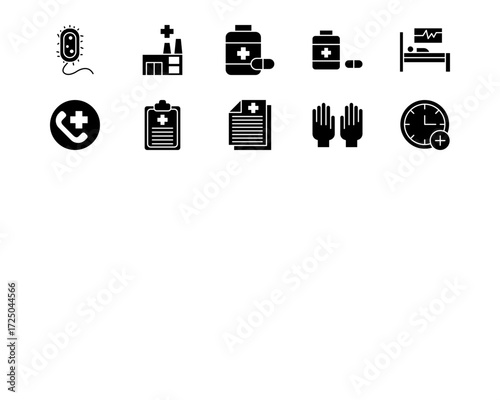 Medicine I Line Vector Icons