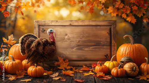 thanksgiving background  wth copy space