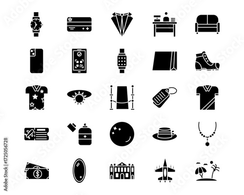 Luxury Line Vector Icons