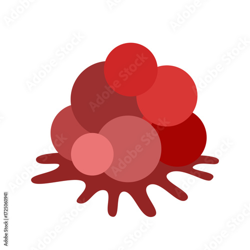 cancer tumor cell developing concept