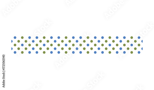 Abstract geometric pattern with repeating diamond shapes in blue and green