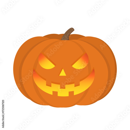 Halloween Emoticon Pumpkin