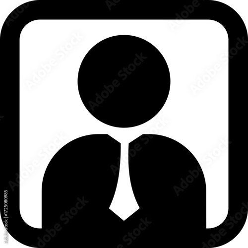 staff or employee profile icon