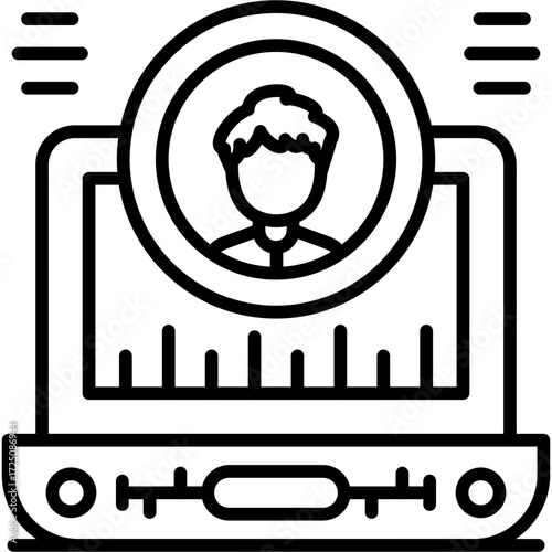 User Engagement Icon Vector Element