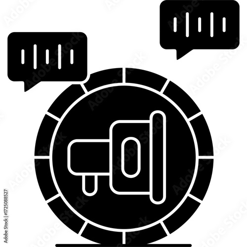 Megaphone Icon Vector Element