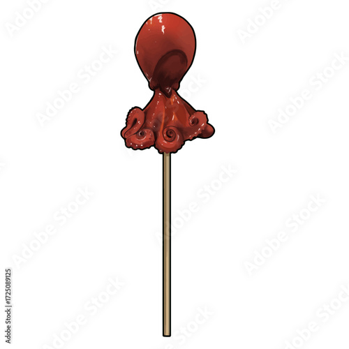 Tamago Tako red octopus