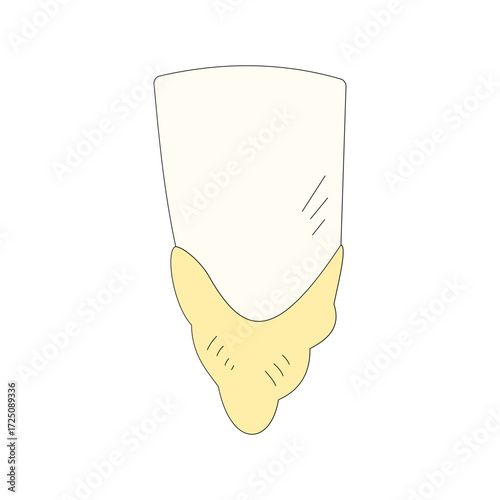 tartar. dirty teeth. oral health. health theme. Vector illustration