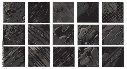 Abstract Textures, Dark Patterns, Graphic Design, Digital Art, Modern Aesthetics, Artistic Viewpoint, Creative Concept