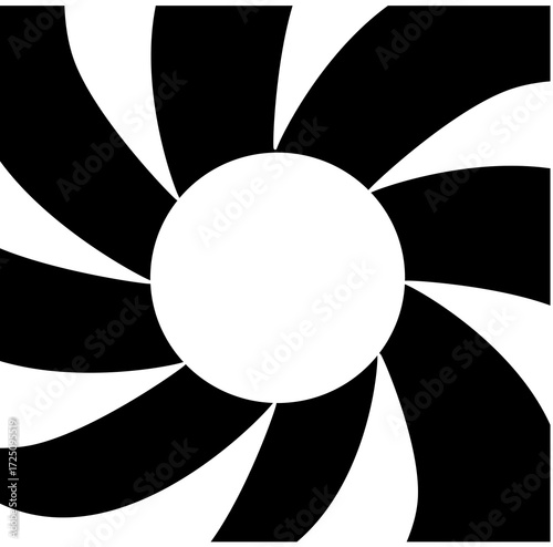 Abstract background inside of a gun barrel. Spiraled interior of a gun. 007 logo. Sweet Abstract background.