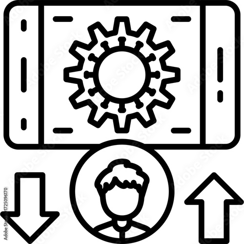 Candidate Icon Vector Element