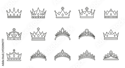 Royal Designs, Graphic Showcase, Digital Art, Creative Environment, Stylish Presentation