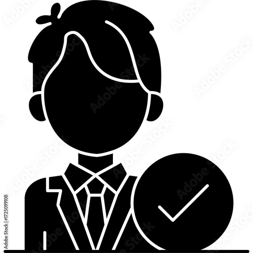 Candidate Icon Vector Element