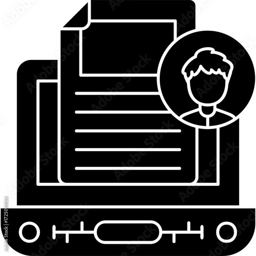 Candidate Icon Vector Element