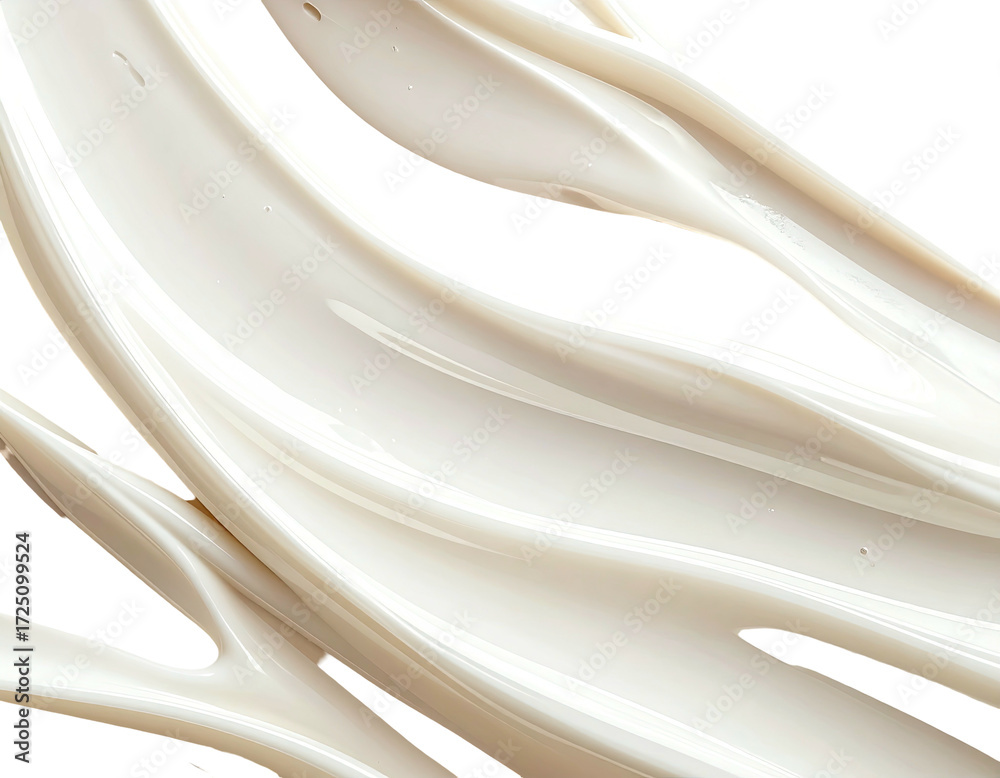 custom made wallpaper toronto digitalCreamy, flowing strokes of a light beige cosmetic product