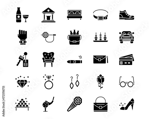 Luxury Line Vector Icons