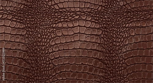 Crocodile skin texture showcasing its pattern detail and surface. Showing pattern detail and surface of genuine reptile hide reveals luxury look, sophisticated design and exquisite craftmanship.