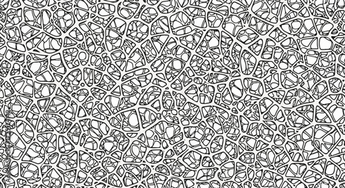 Abstract background with intricate web design and complex cellular structure. Web design featuring complex network with organic, interconnected cells evokes growth and connectivity.