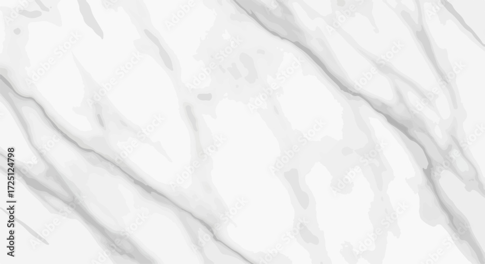 Obraz premium White marble texture shows polished stone surface with elegant grey veins. White marble creates sleek, modern look and provides durable material.