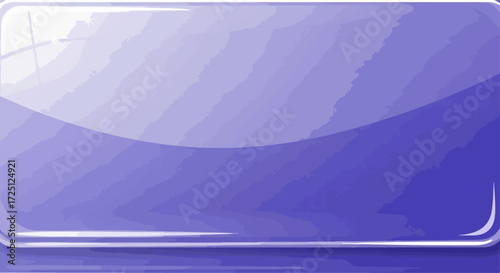Purple background design featuring smooth translucent gradients and curved shapes. Purple background provides a calming effect, with cool tones reminiscent of ice and glass, creating depth.